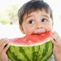 萌娃吃瓜微信头像,解锁夏日欢乐时光